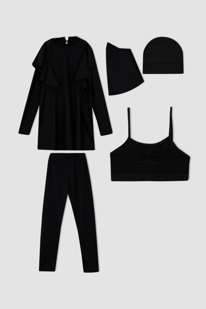 Kadın Siyah Burkini