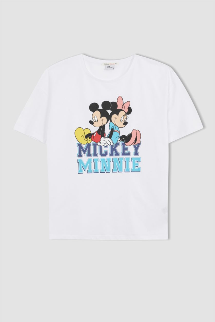 WOMAN White Regular Fit Short Sleeve Top