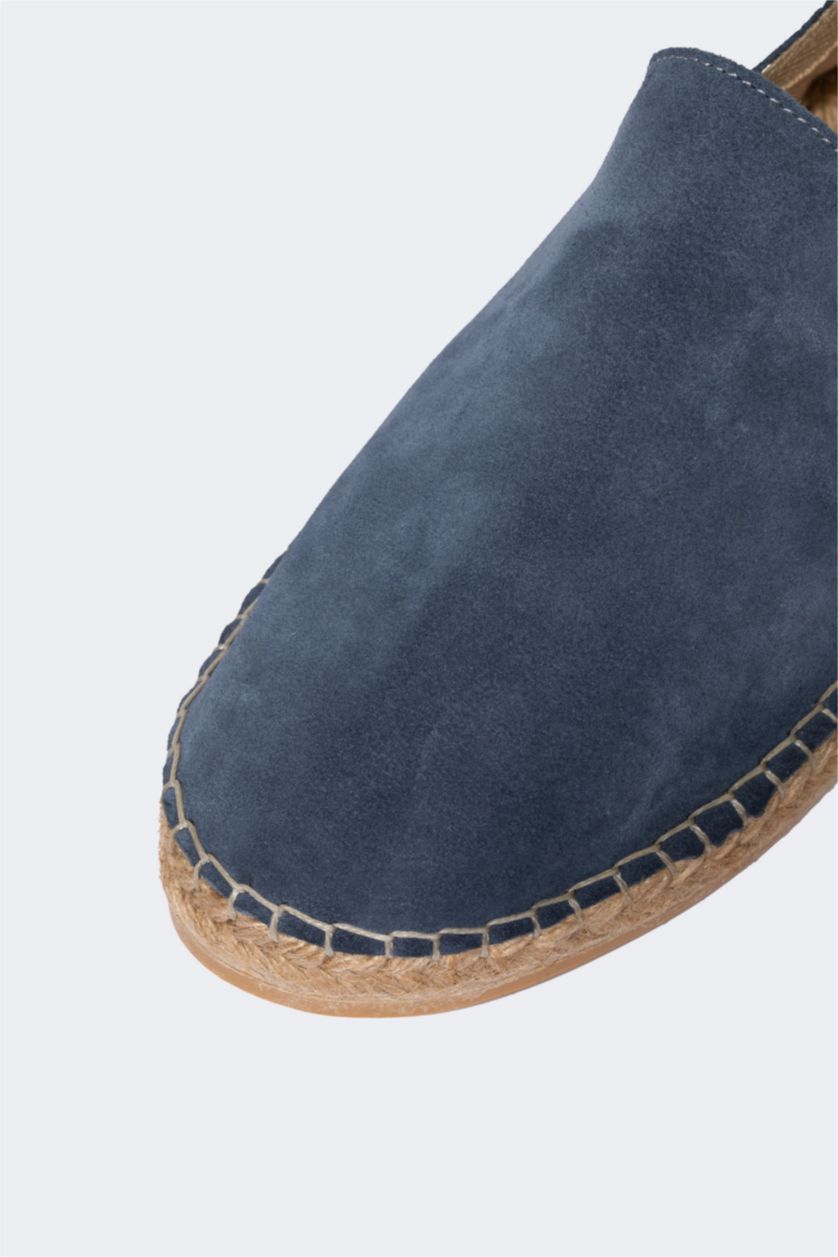 رجال أزرق فاتح حذاء يومي رجالي جلد