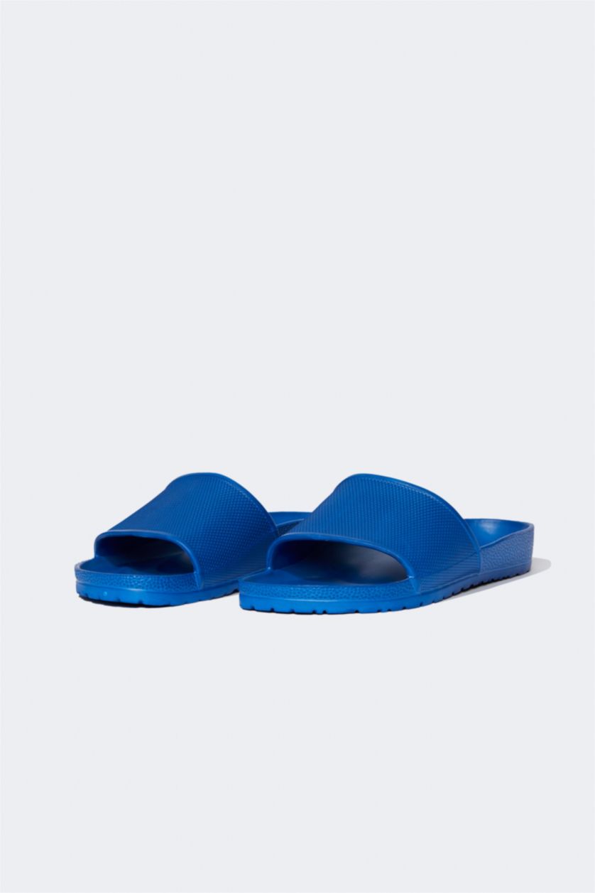 MAN Dark Blue Basic Slippers