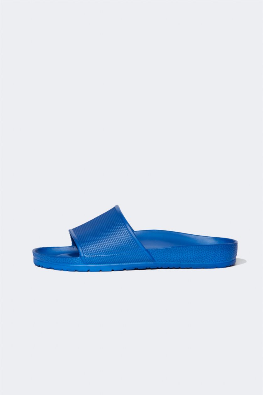 MAN Dark Blue Basic Slippers