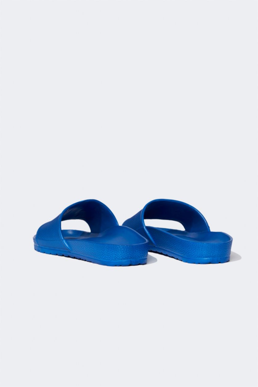 MAN Dark Blue Basic Slippers