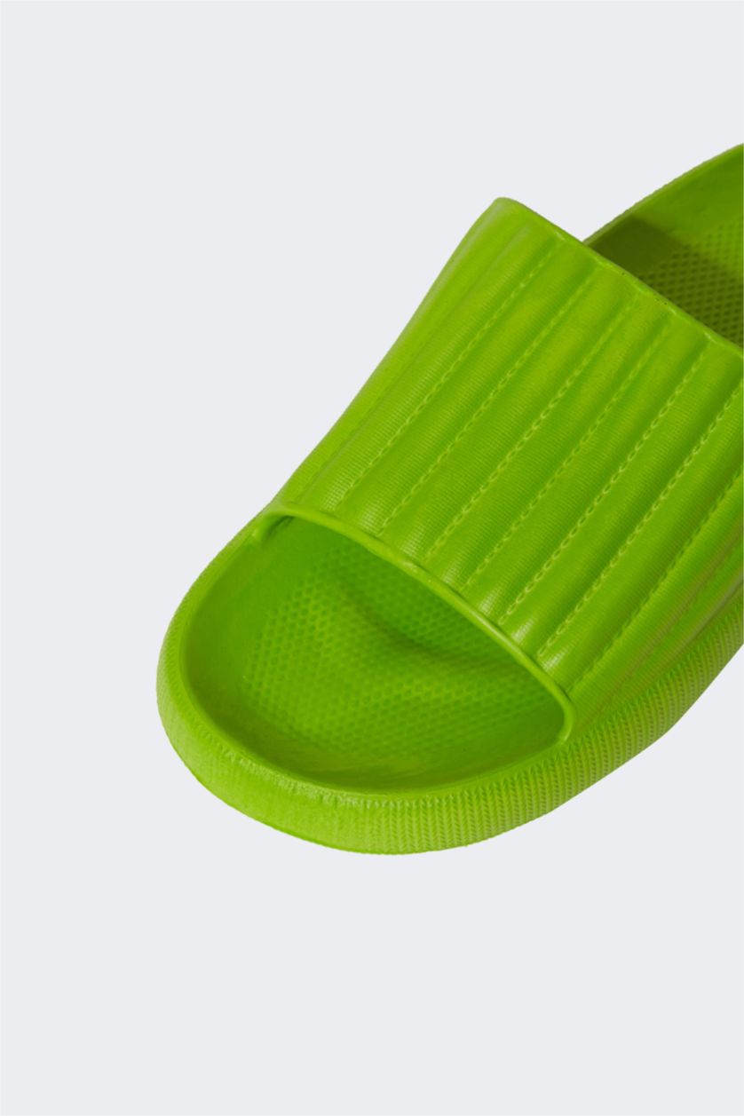 FEMME Vert Pantoufles à une bride Eva pour femmes