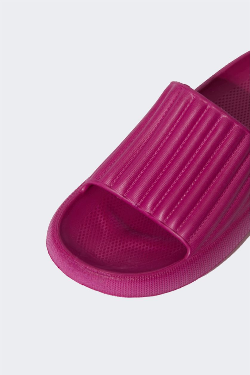 FEMME Rose Pantoufles à une bride Eva pour femmes