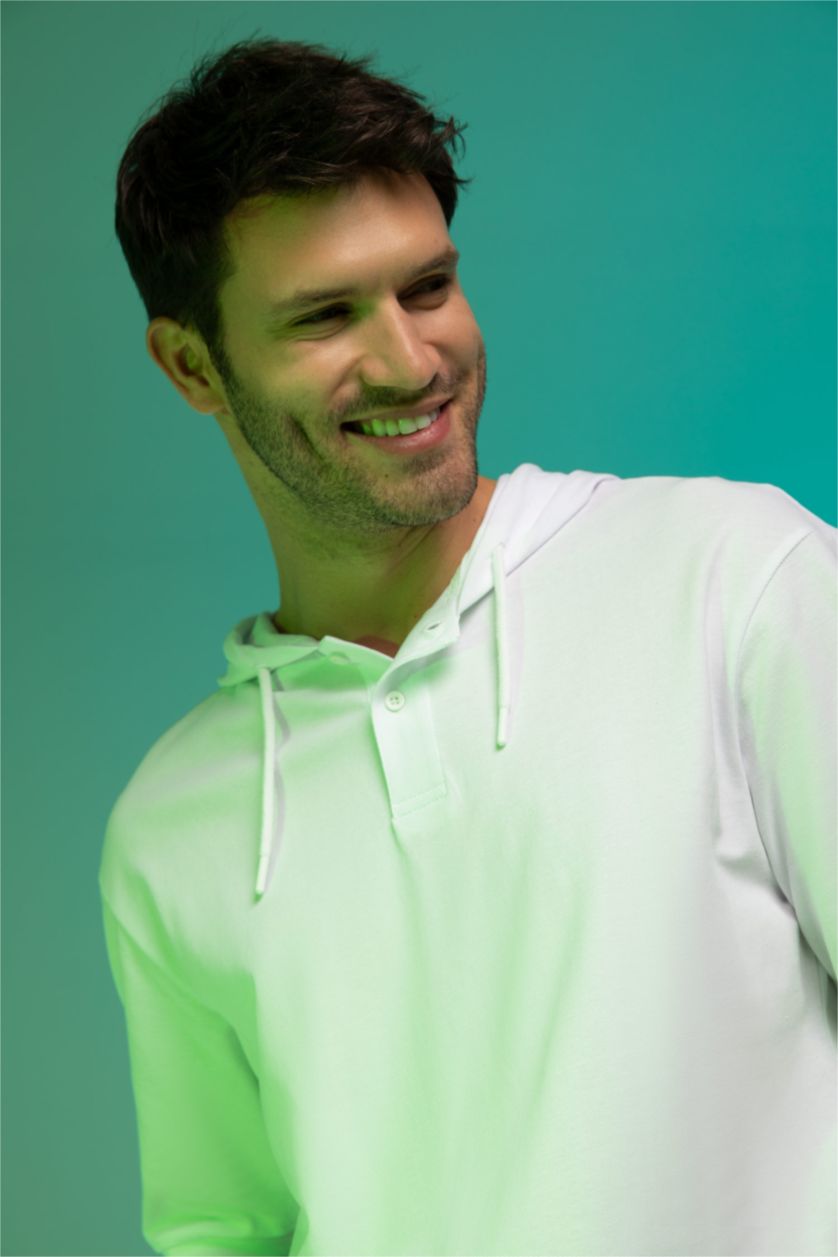 MAN White Oversize Fit Pique Short Sleeve T-Shirt