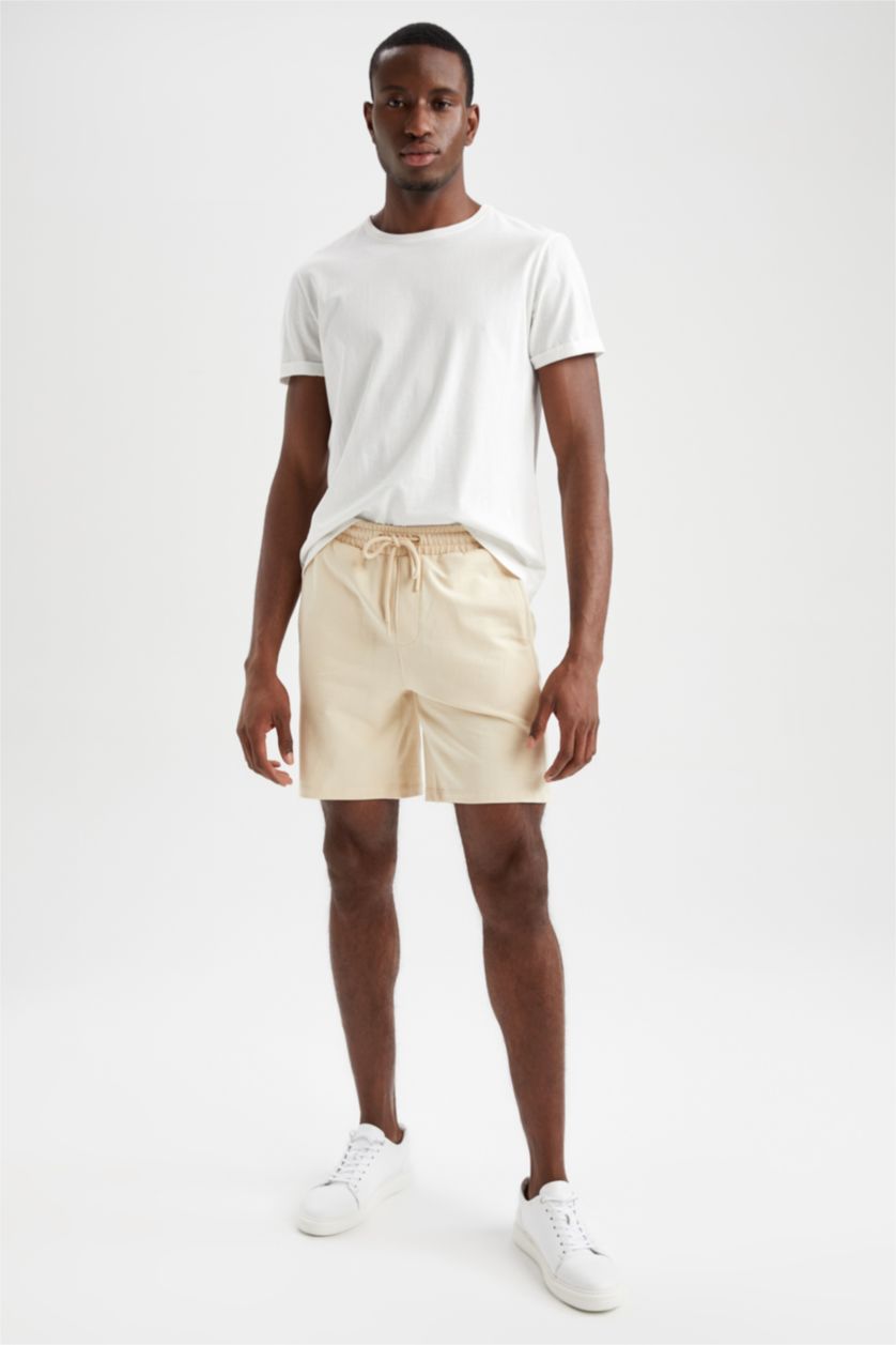 Erkek Taş Regular Fıt Şort