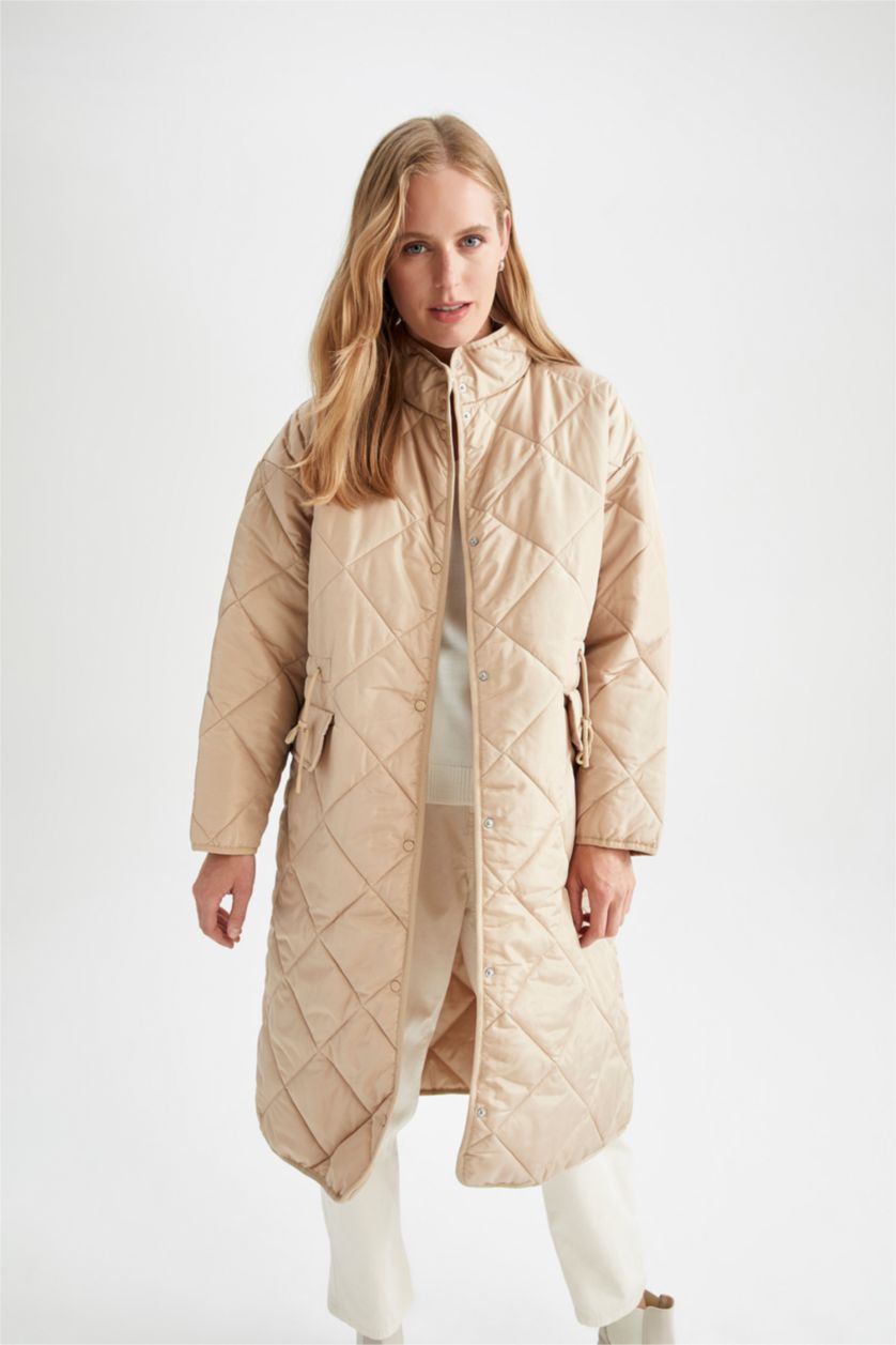 WOMAN Camel Light Parka