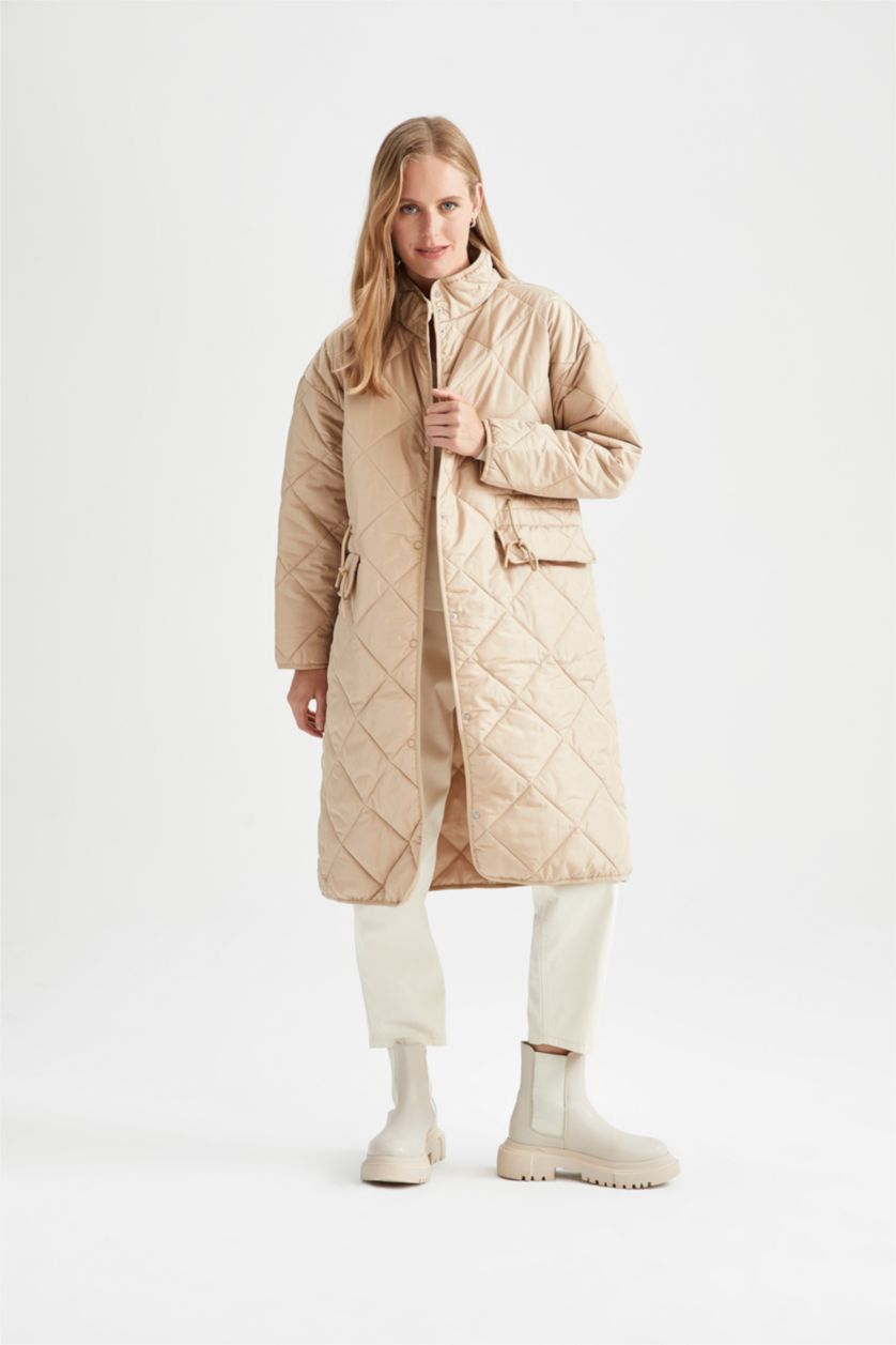 WOMAN Camel Light Parka