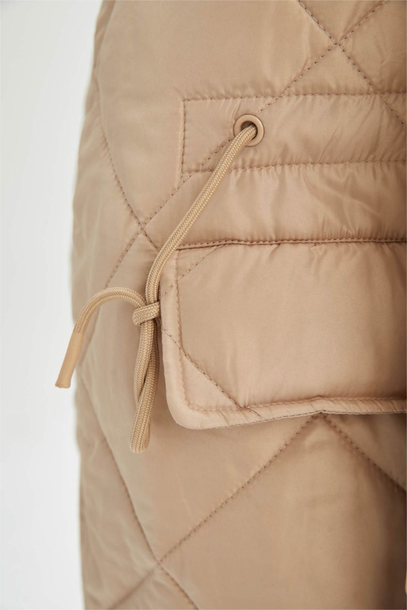 WOMAN Camel Light Parka