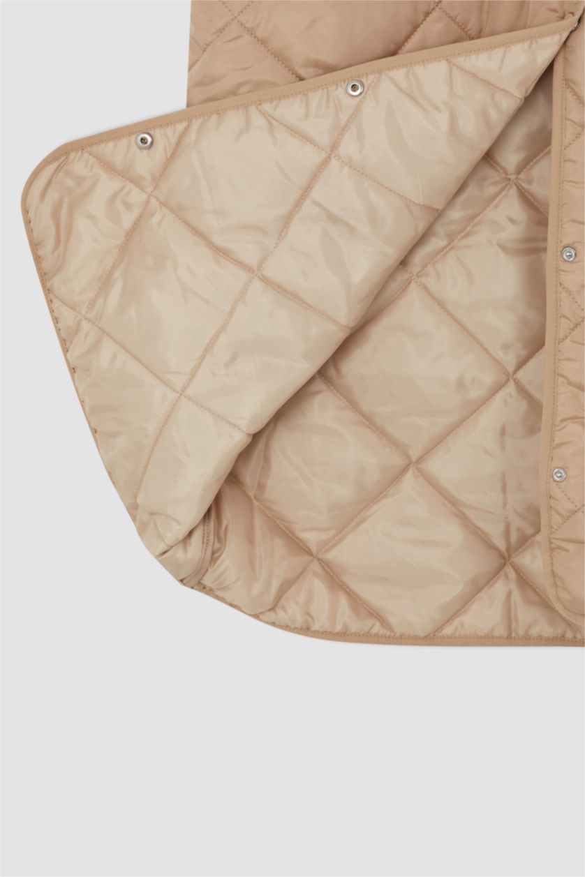 WOMAN Camel Light Parka