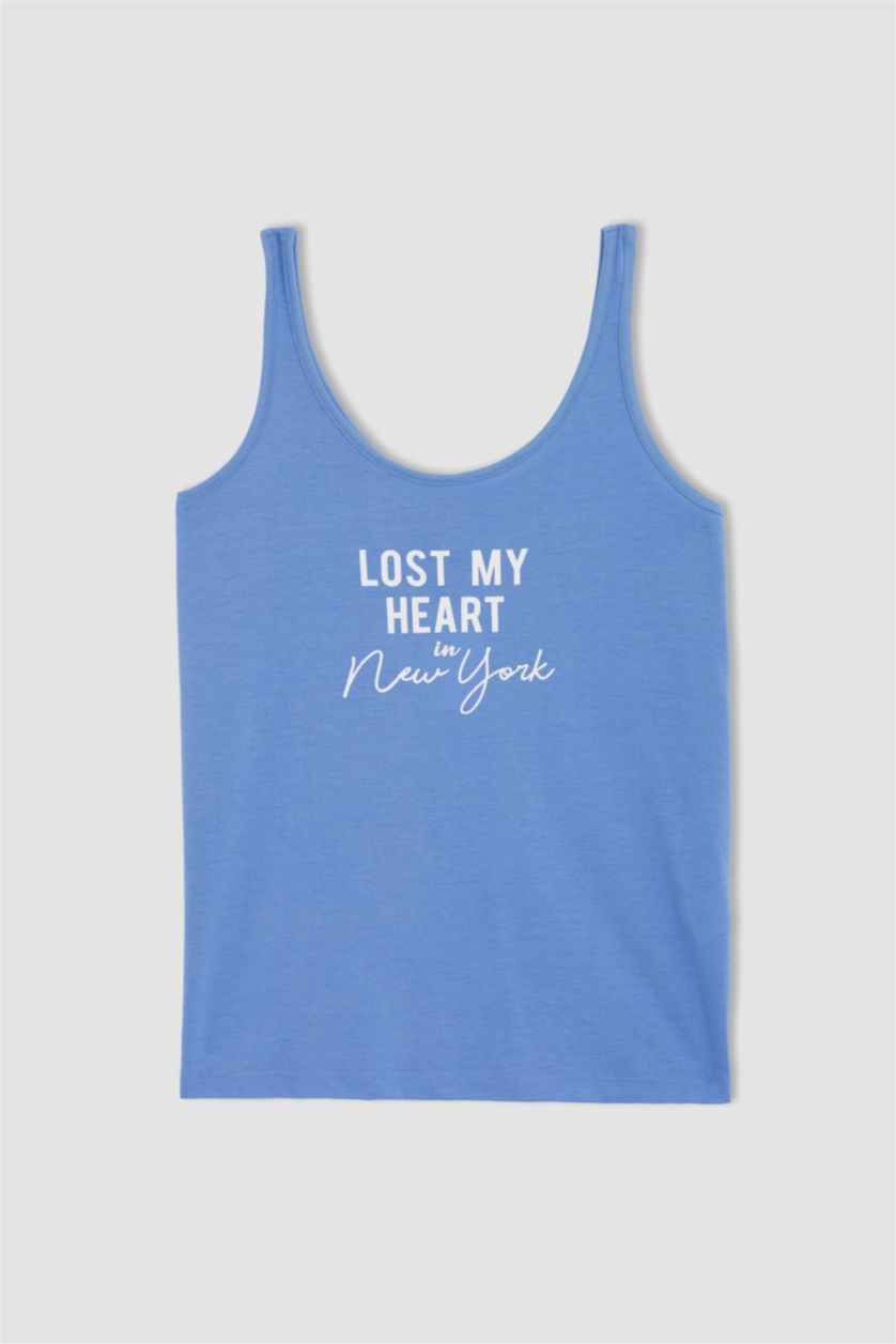 FEMME Bleu Coupe Régulière