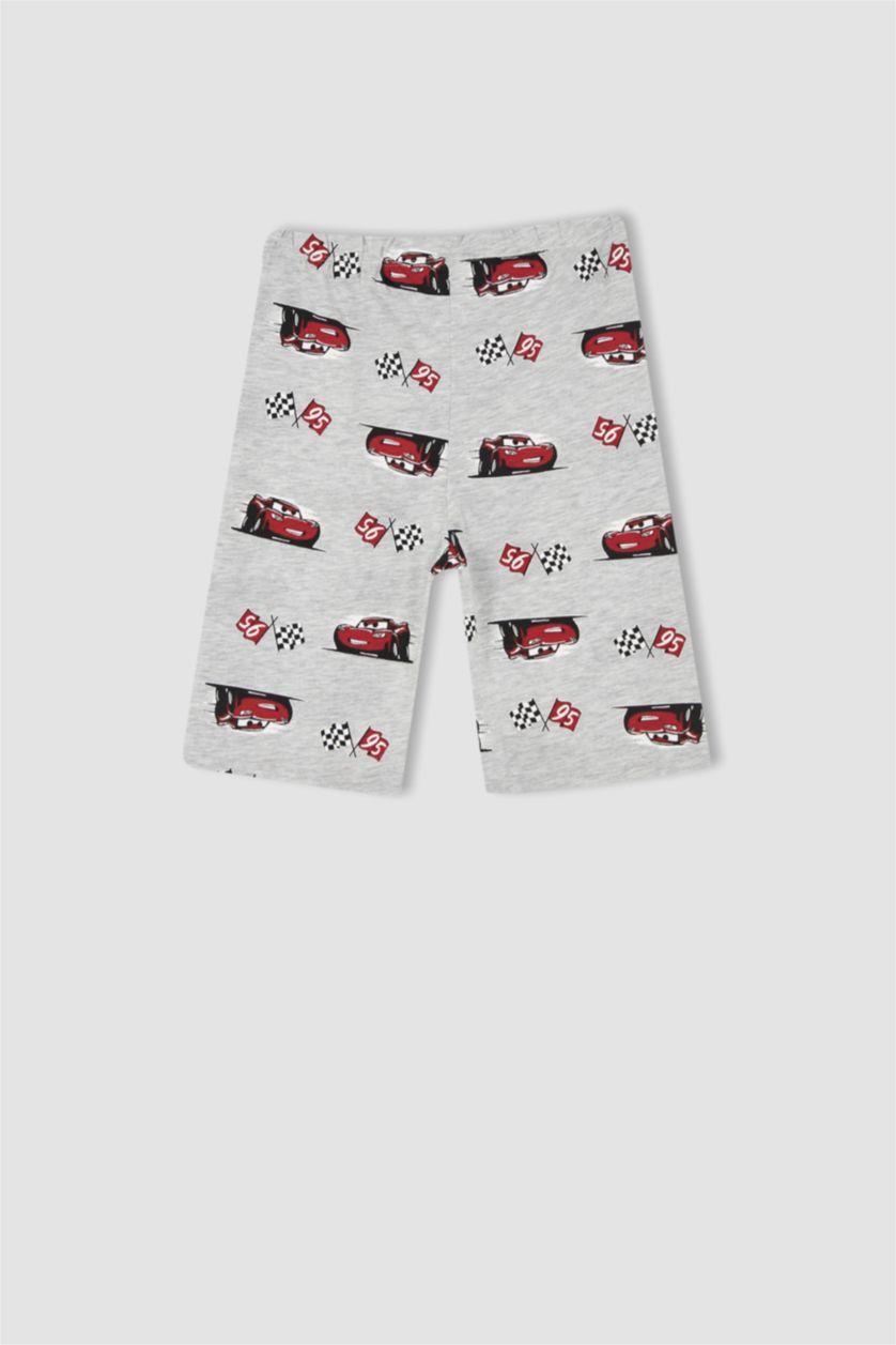 Erkek Çocuk - Genç Erkek Kırmızı Erkek Çocuk Cars 3 Kısa Kollu Pamuklu Pijama Takım