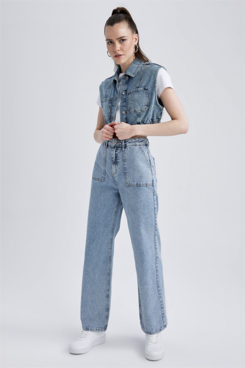 WOMAN Blue Vest
