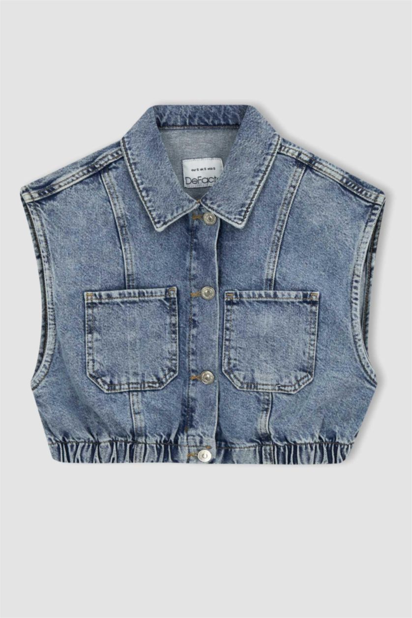 WOMAN Blue Vest