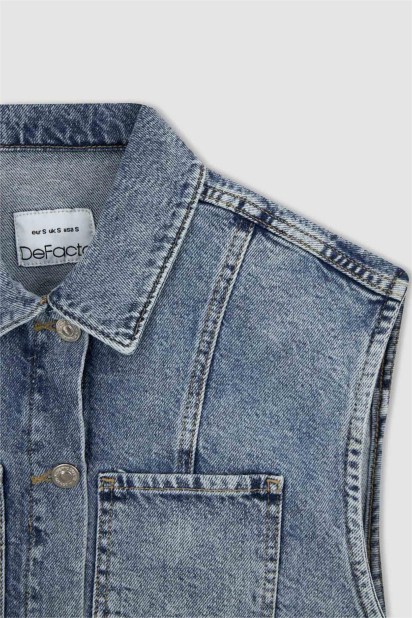 WOMAN Blue Vest