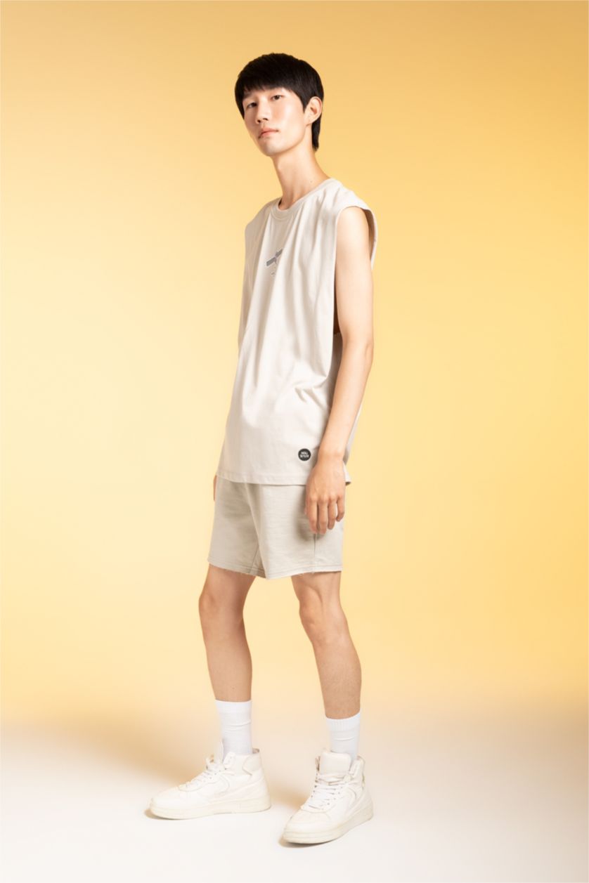 MAN Stone Slim Fit Thin Sweatshirt Fabric