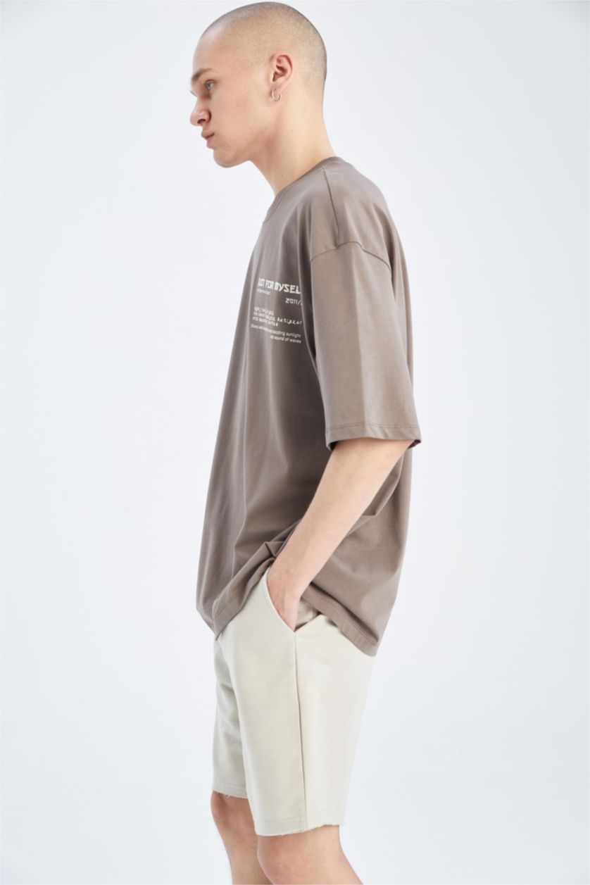 MAN Stone Slim Fit Thin Sweatshirt Fabric