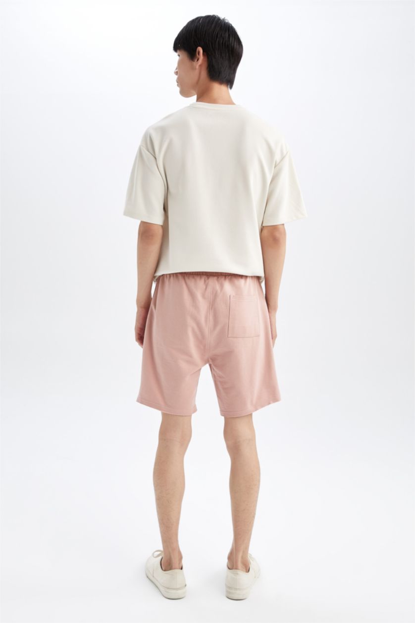 MAN Powder Slim Fit Cropped Hem Shorts