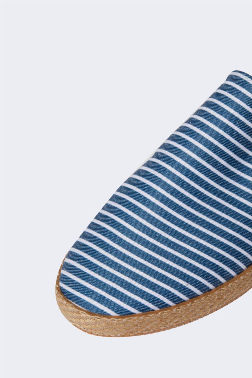 Мужчины Светло-синий Обувь эспадрильи в полоску для мужчин