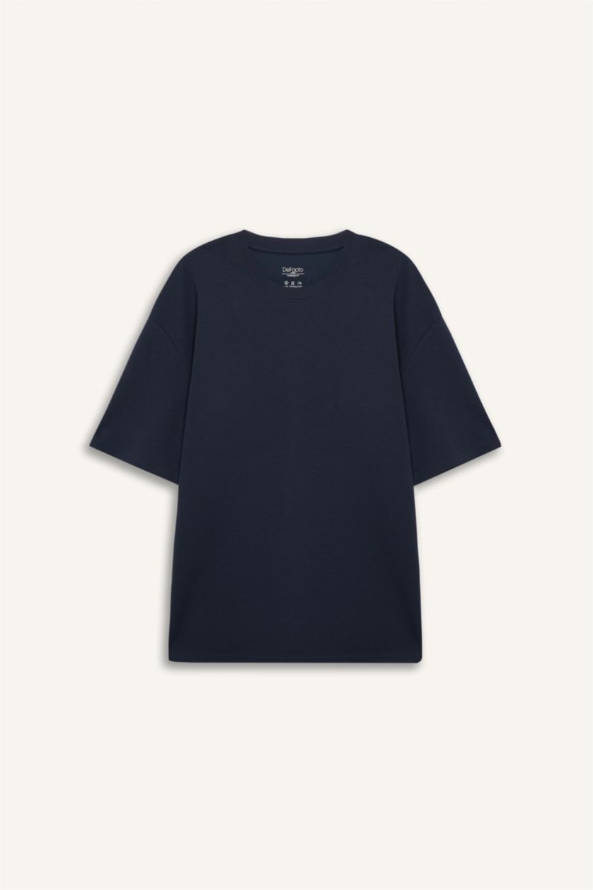 HOMME Marin T-shirt oversize en tissu respirant