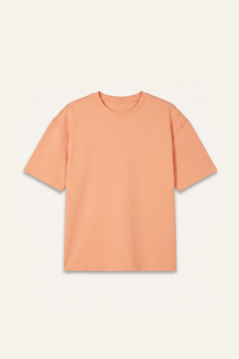 MAN Light Orange Short Sleeve T-Shirt