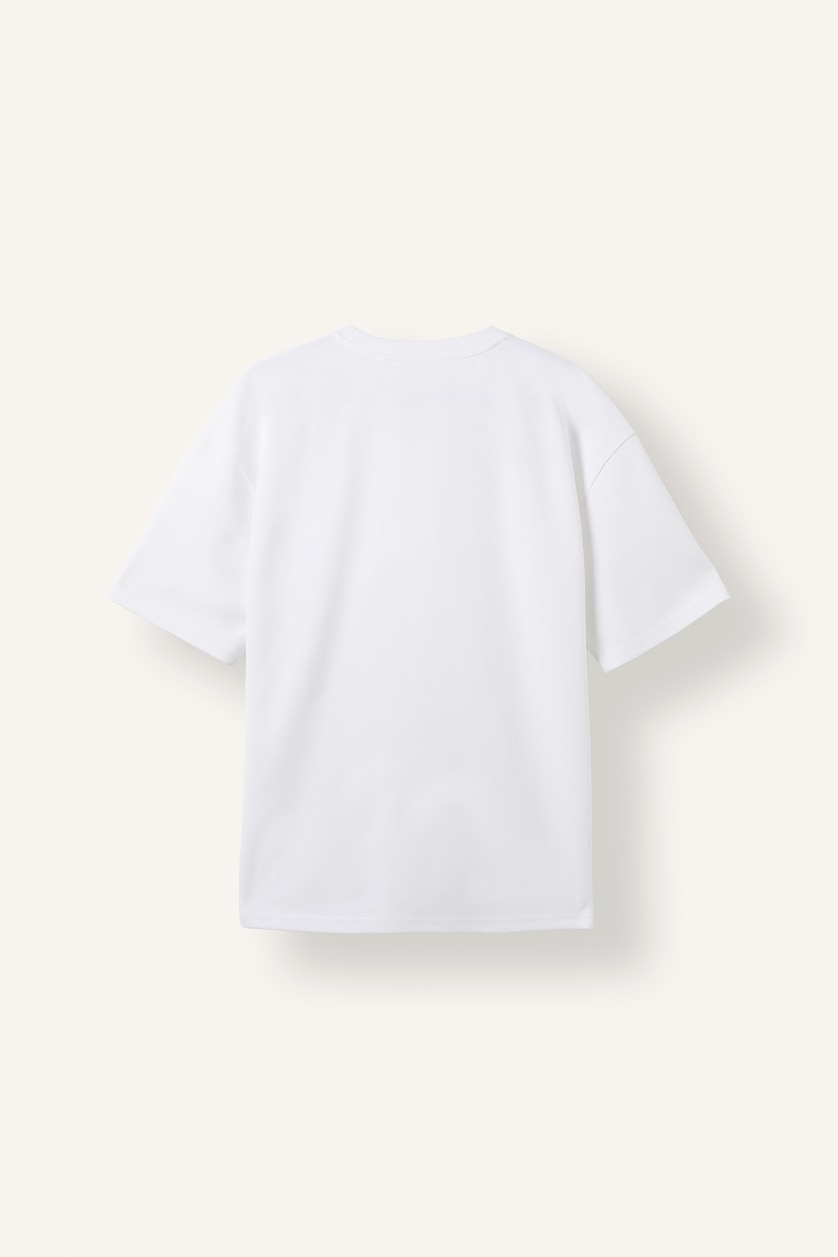 MAN White Short Sleeve T-Shirt