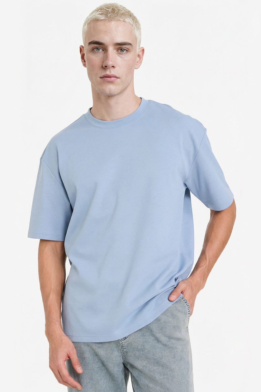 MAN Blue Oversize Fit Breathable T-shirt