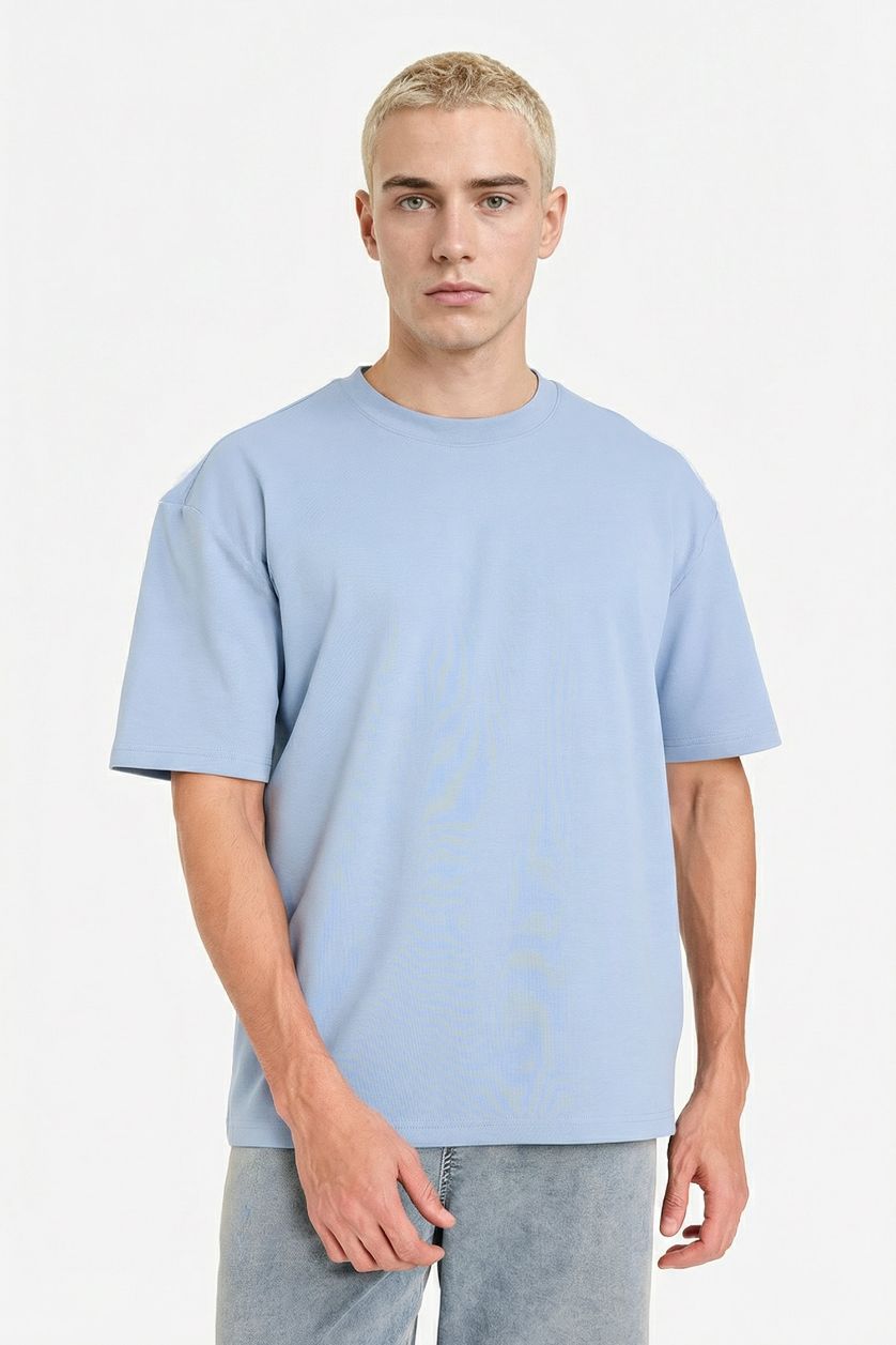MAN Blue Oversize Fit Breathable T-shirt