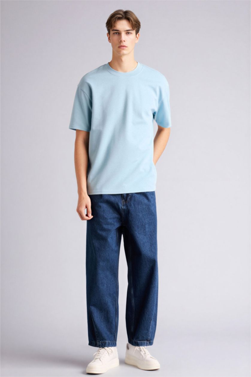 Ерлер Көк Man Short Sleeve T-Shirt