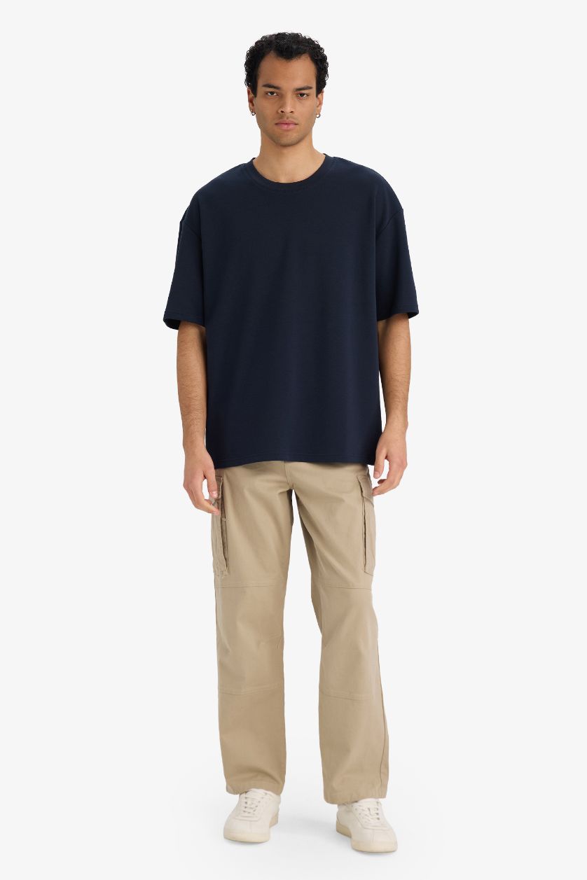 Man NAVY Breathable Oversize T-shirt