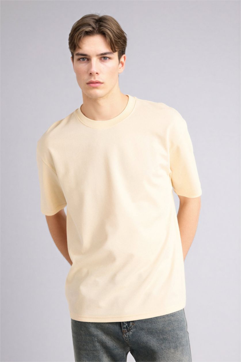 Ерлер Ашық Сары Man Short Sleeve T-Shirt