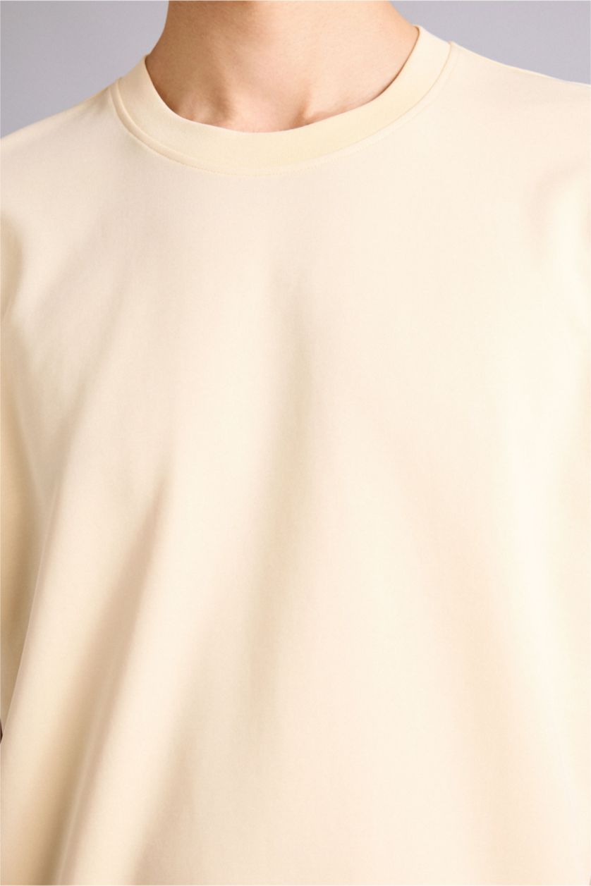 Ерлер Ашық Сары Man Short Sleeve T-Shirt