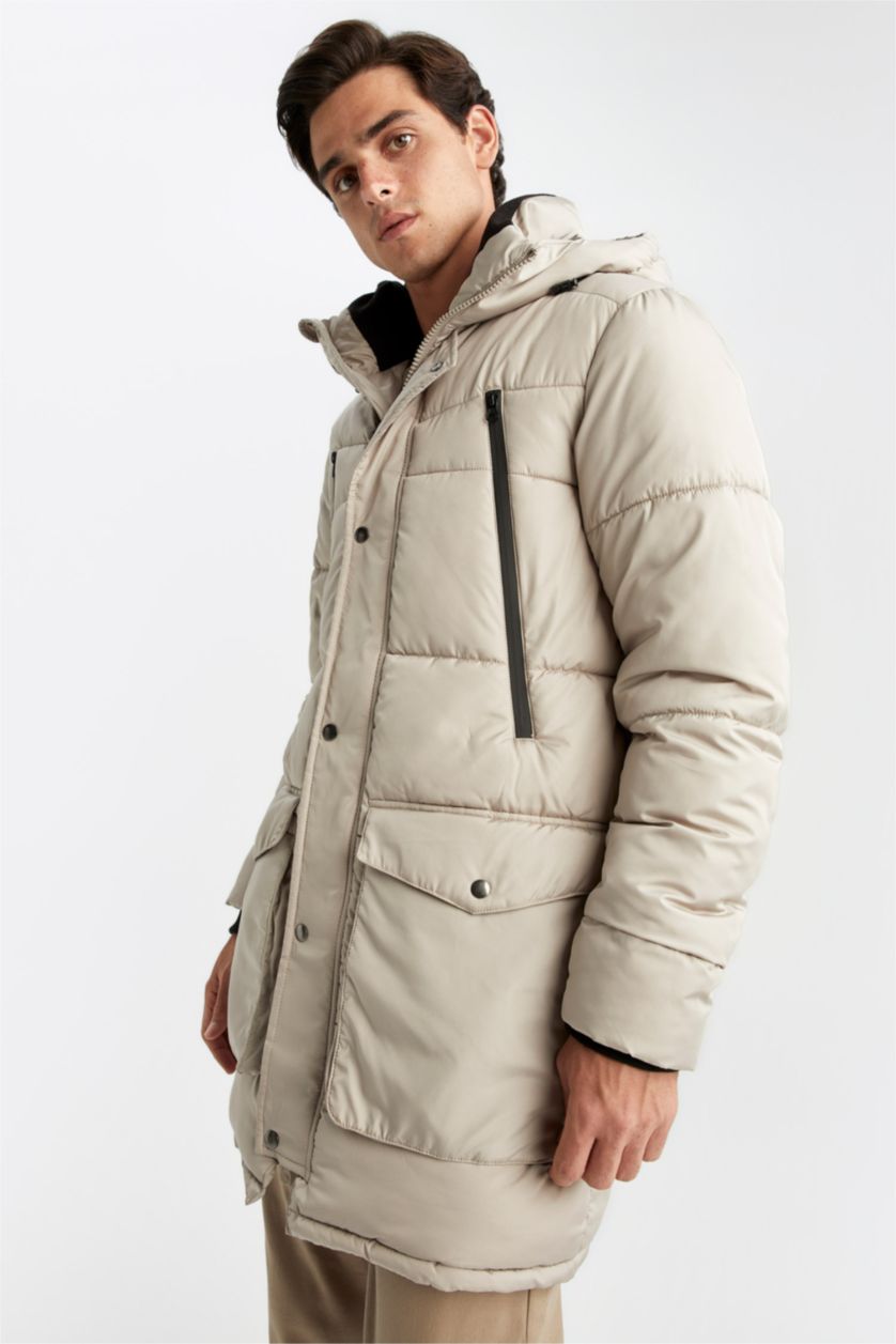 Мужчины Бежевый Coat