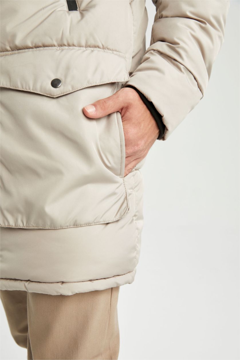 Мужчины Бежевый Coat