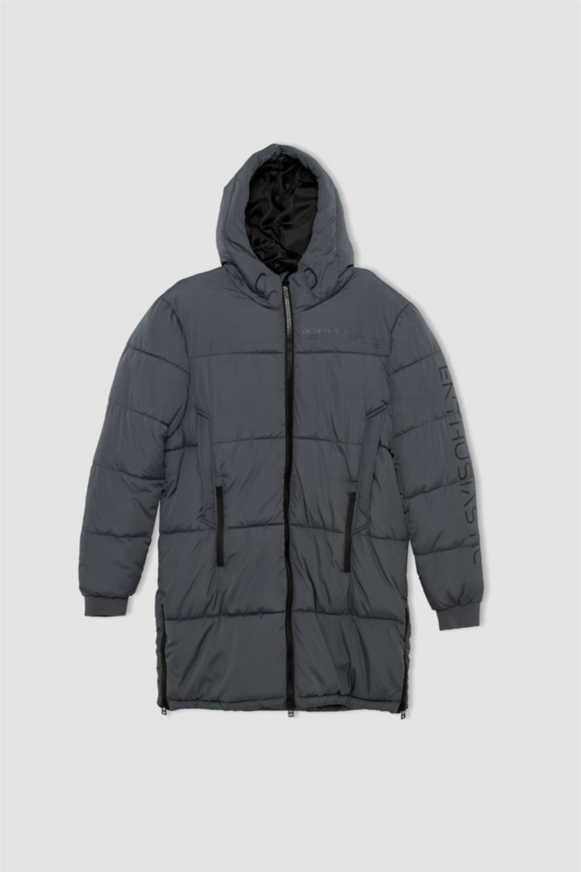 Man Anthracite Coat