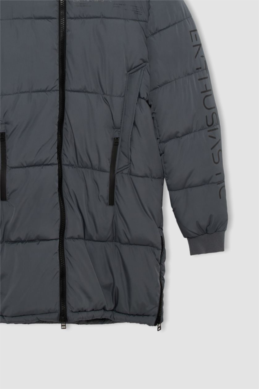 Man Anthracite Coat
