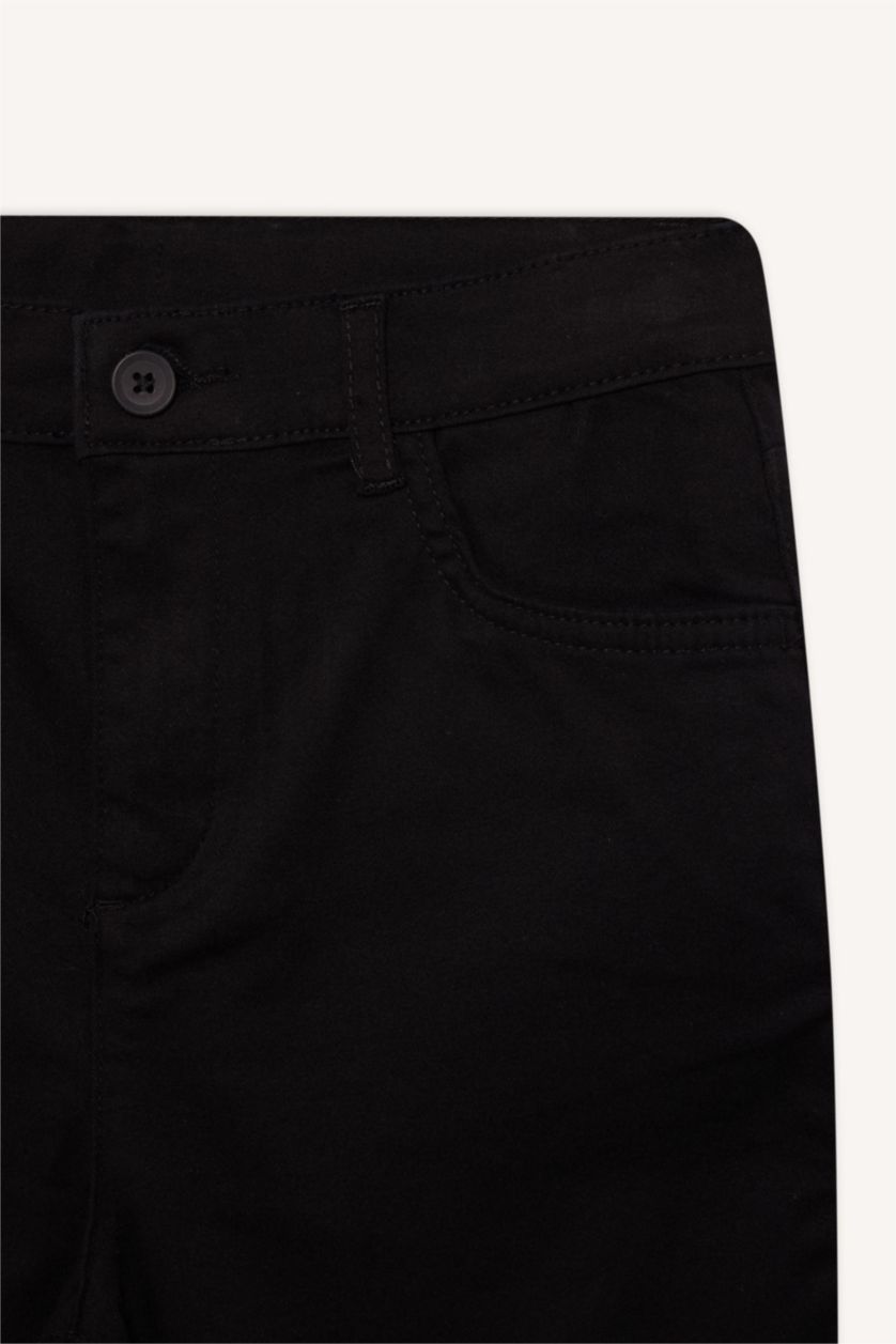 BOYS & TEENS Black بنطلون جبردين قصة عادية