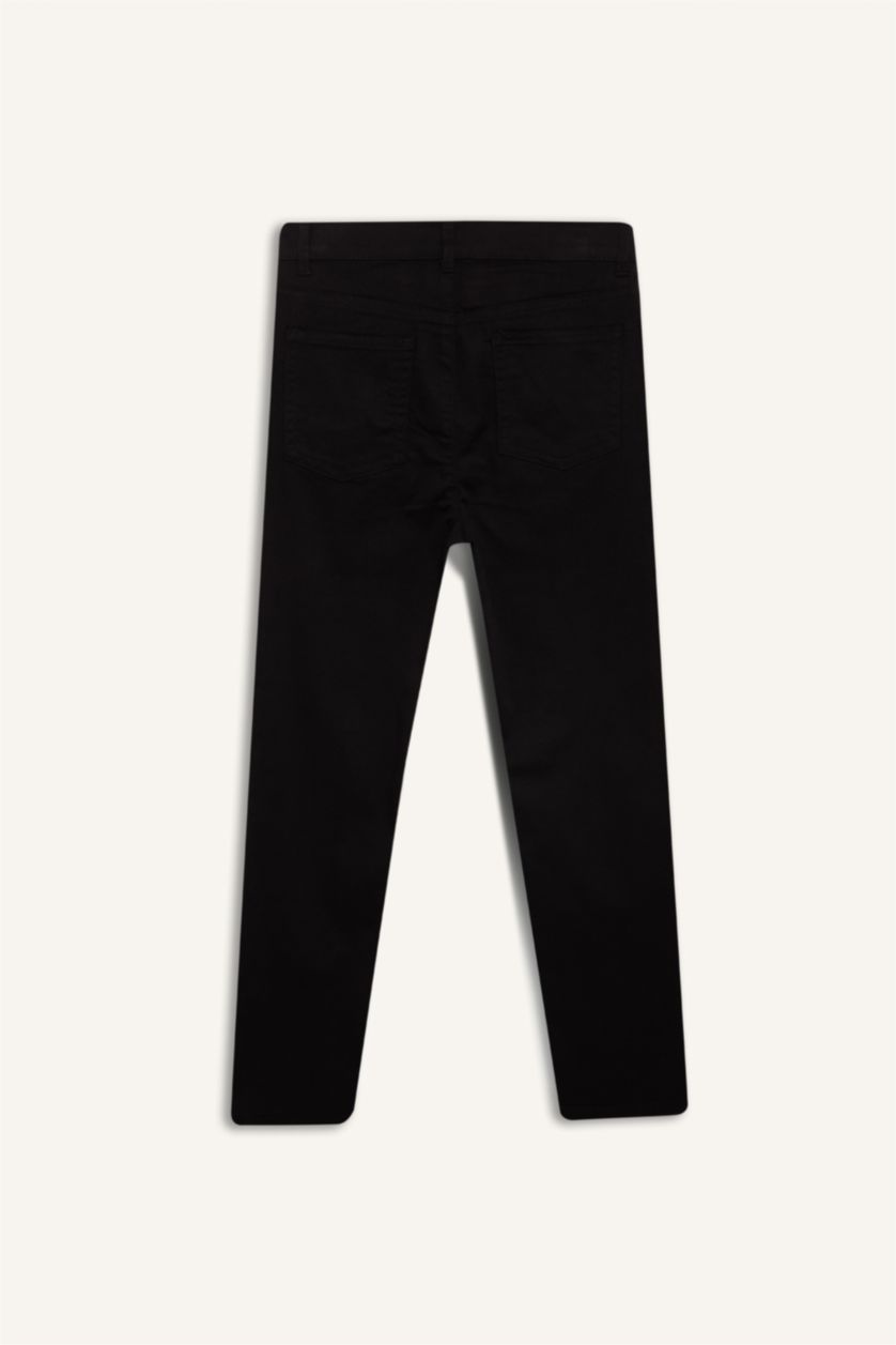 BOYS & TEENS Black بنطلون جبردين قصة عادية