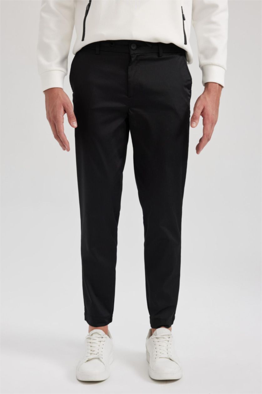 Ерлер қара джоггер пішімі мақта толығырақ Шалбар