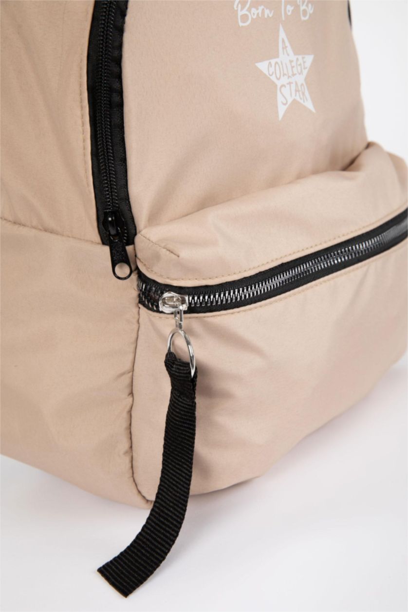 Kız Çocuk - Genç Kız Bej Kız Çocuk Sırt Çantası