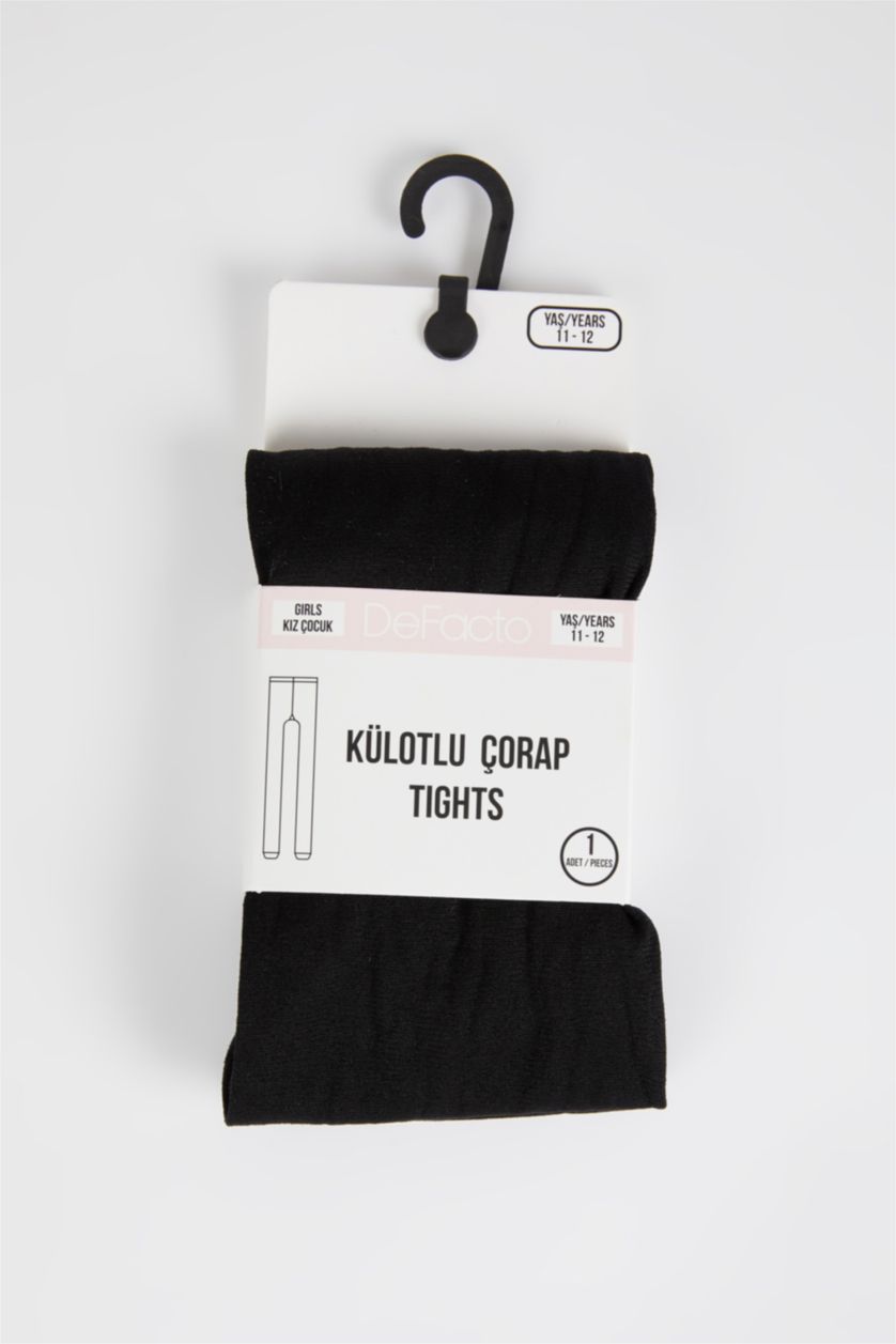 Девочки и подростки Черный Колготки с принтом для девочек