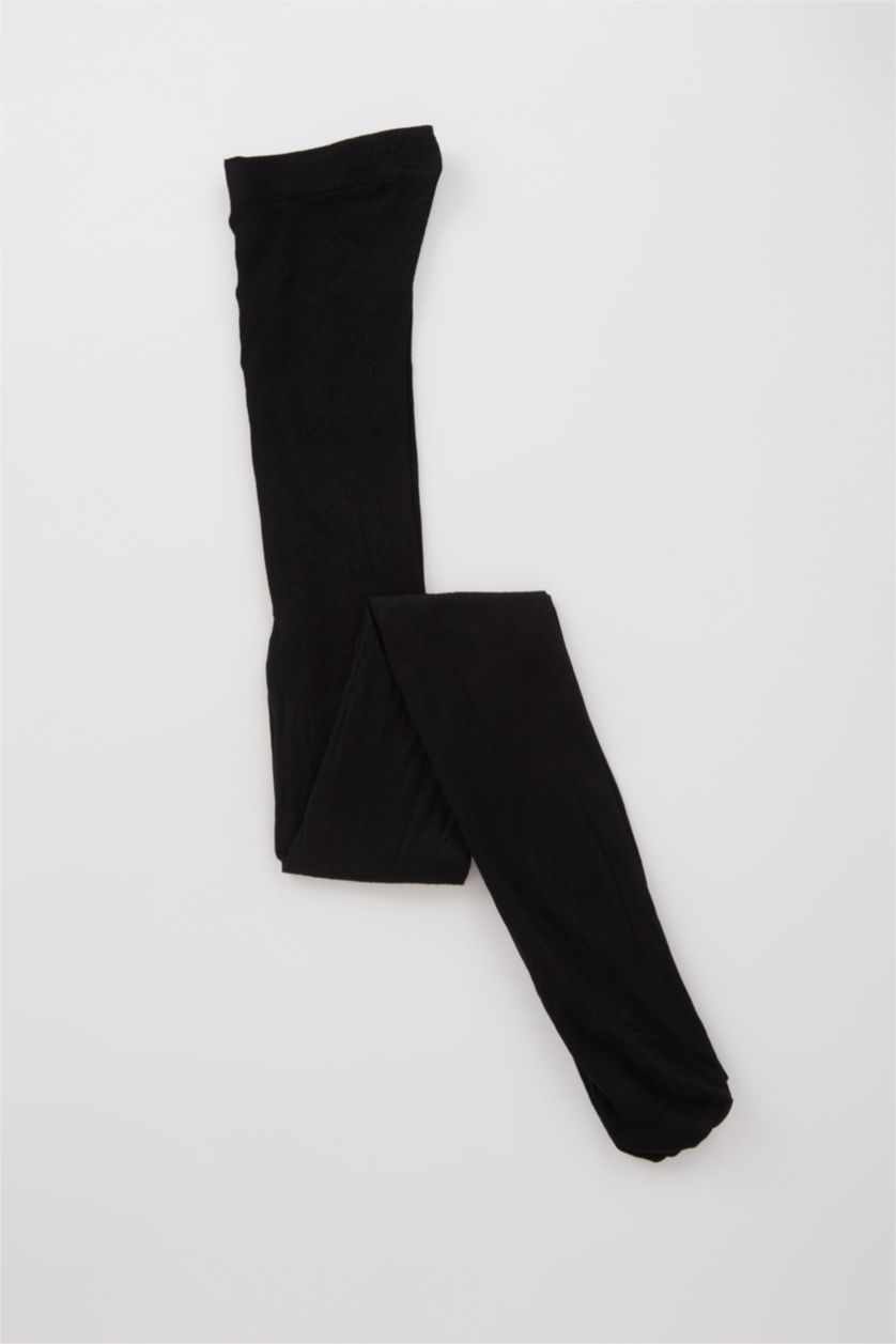 Девочки и подростки Черный Колготки с принтом для девочек