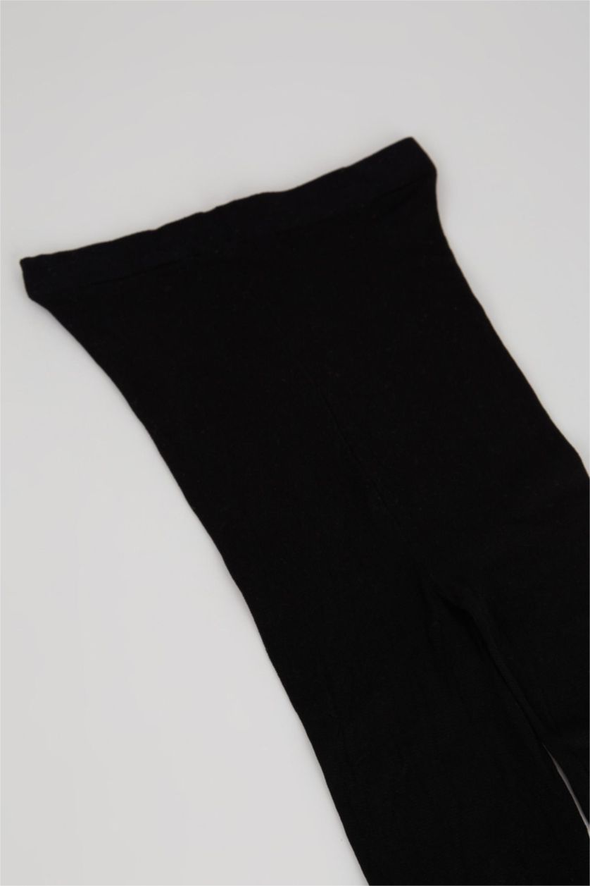 Девочки и подростки Черный Колготки с принтом для девочек