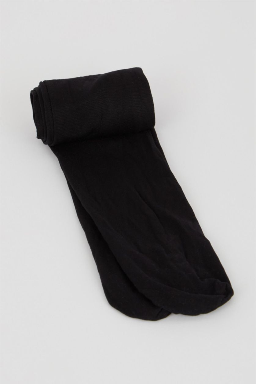 Девочки и подростки Черный Колготки с принтом для девочек