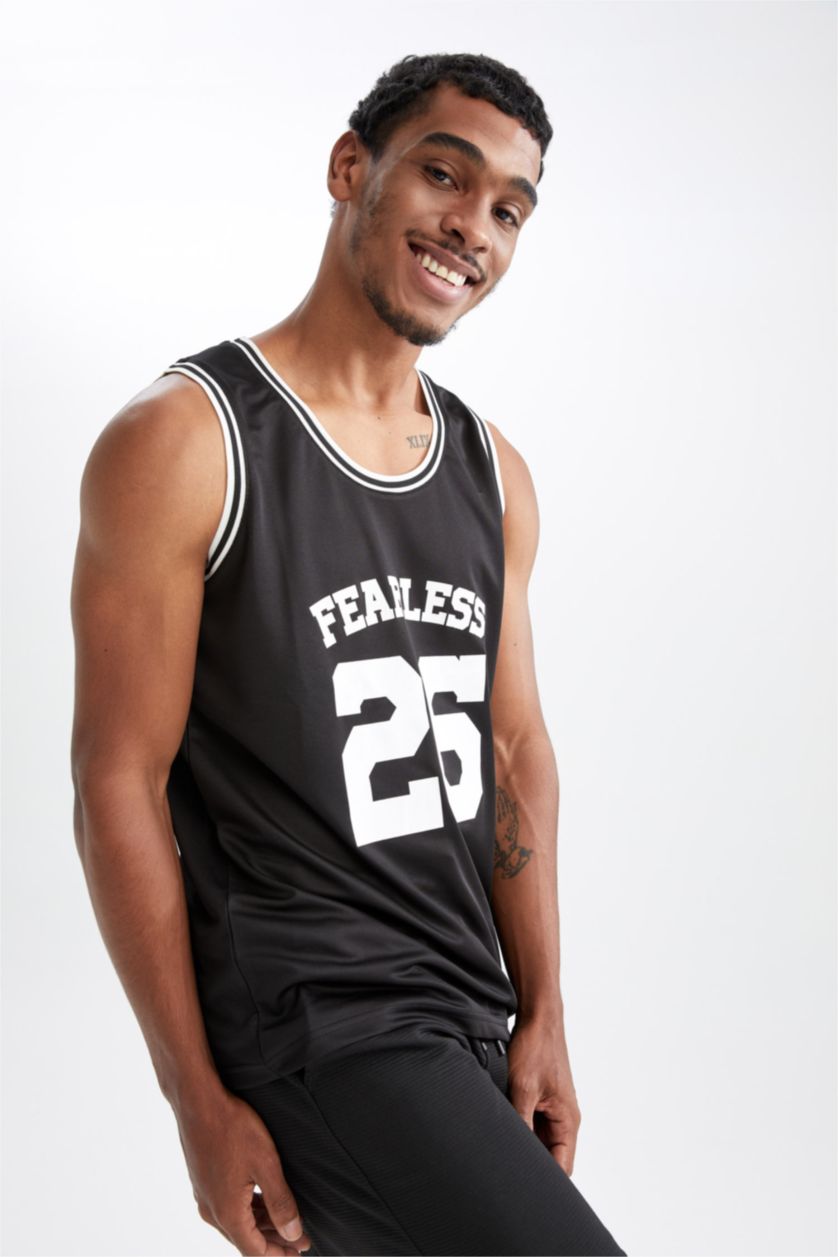 HOMME Noir Defacto Fit Standard Fit Athlète