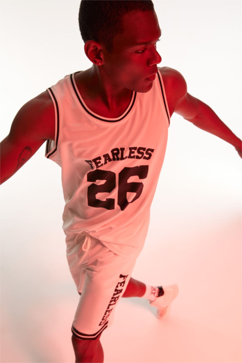 HOMME Écru Defacto Fit Standard Fit Athlète