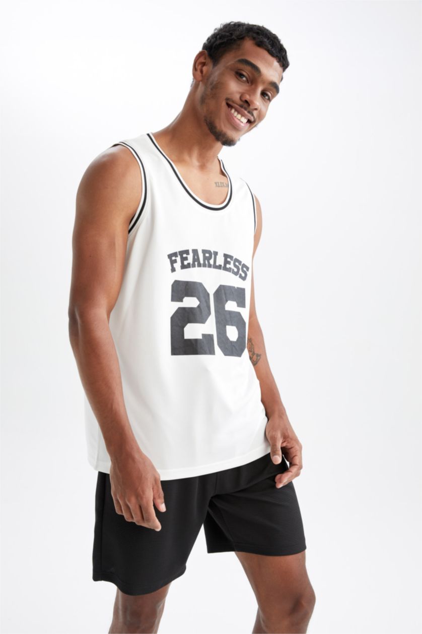 HOMME Écru Defacto Fit Standard Fit Athlète