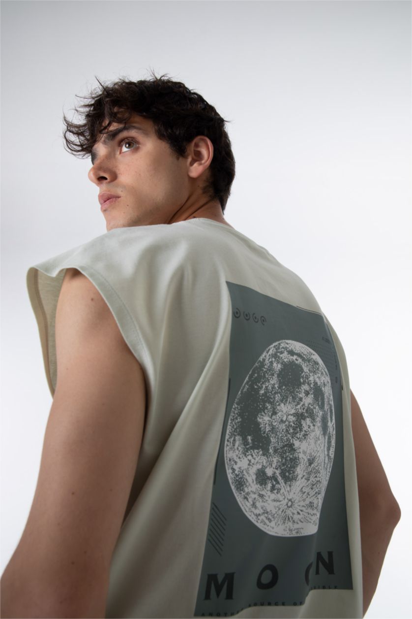 Erkek Mint Oversıze Atlet