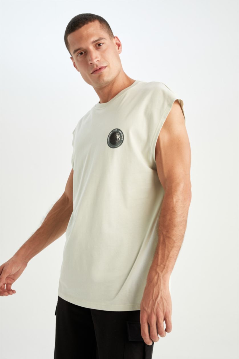 Erkek Mint Oversıze Atlet