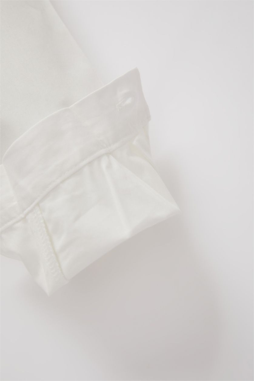 BABY BOY White Long Sleeve Shirt